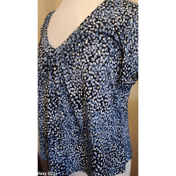 F53 Briggs New York plus sz blouse - Picture 2 of 8